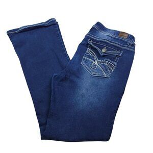 Wallflower Womens Bootcut Jeans The Legendary Fit 15 Medium Wash Stretch Stretch